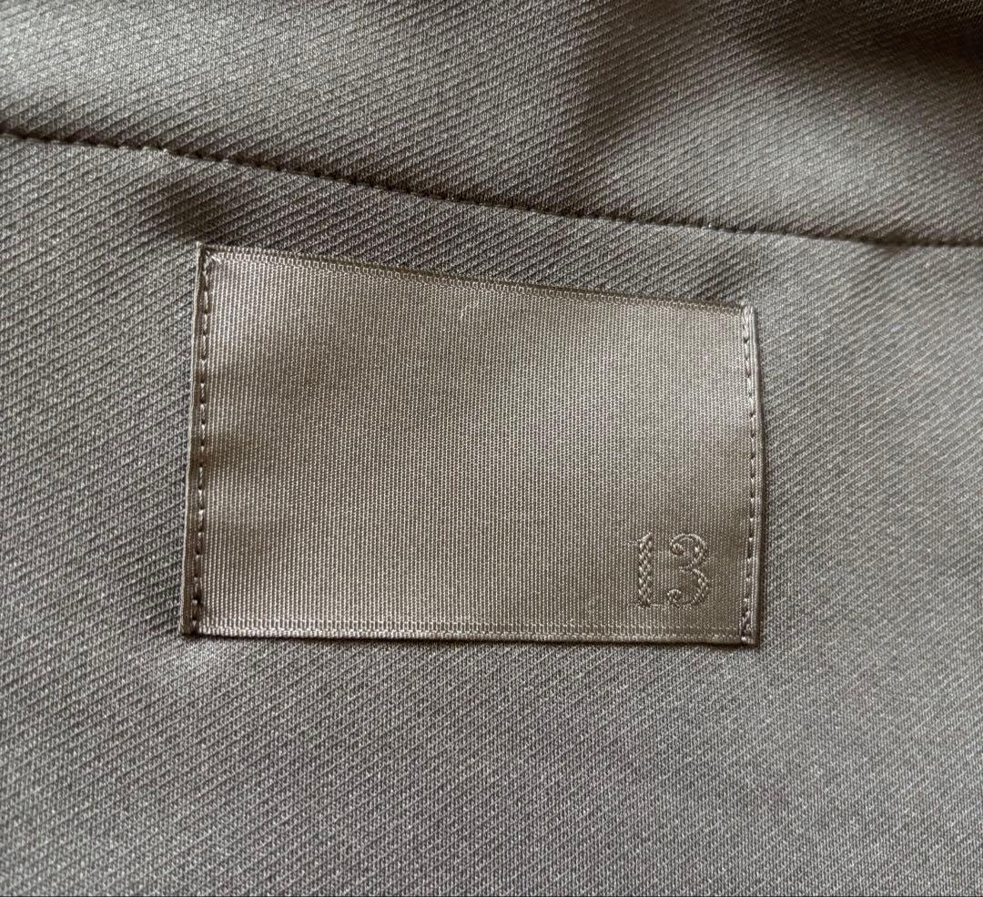 COGTHEBIGSMOKE、ワイドネックラグランスリーブショートトップ、