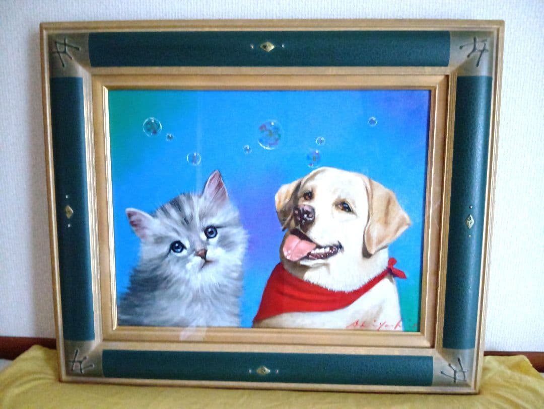 大*将様 八代亜紀　油彩画F6号