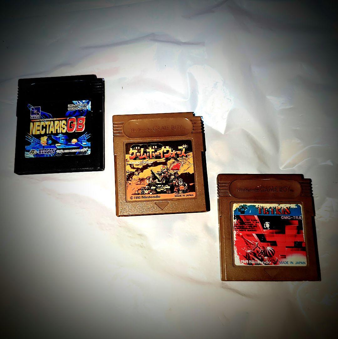 送料込み　ゲームボーイ　ソフト　三点セット