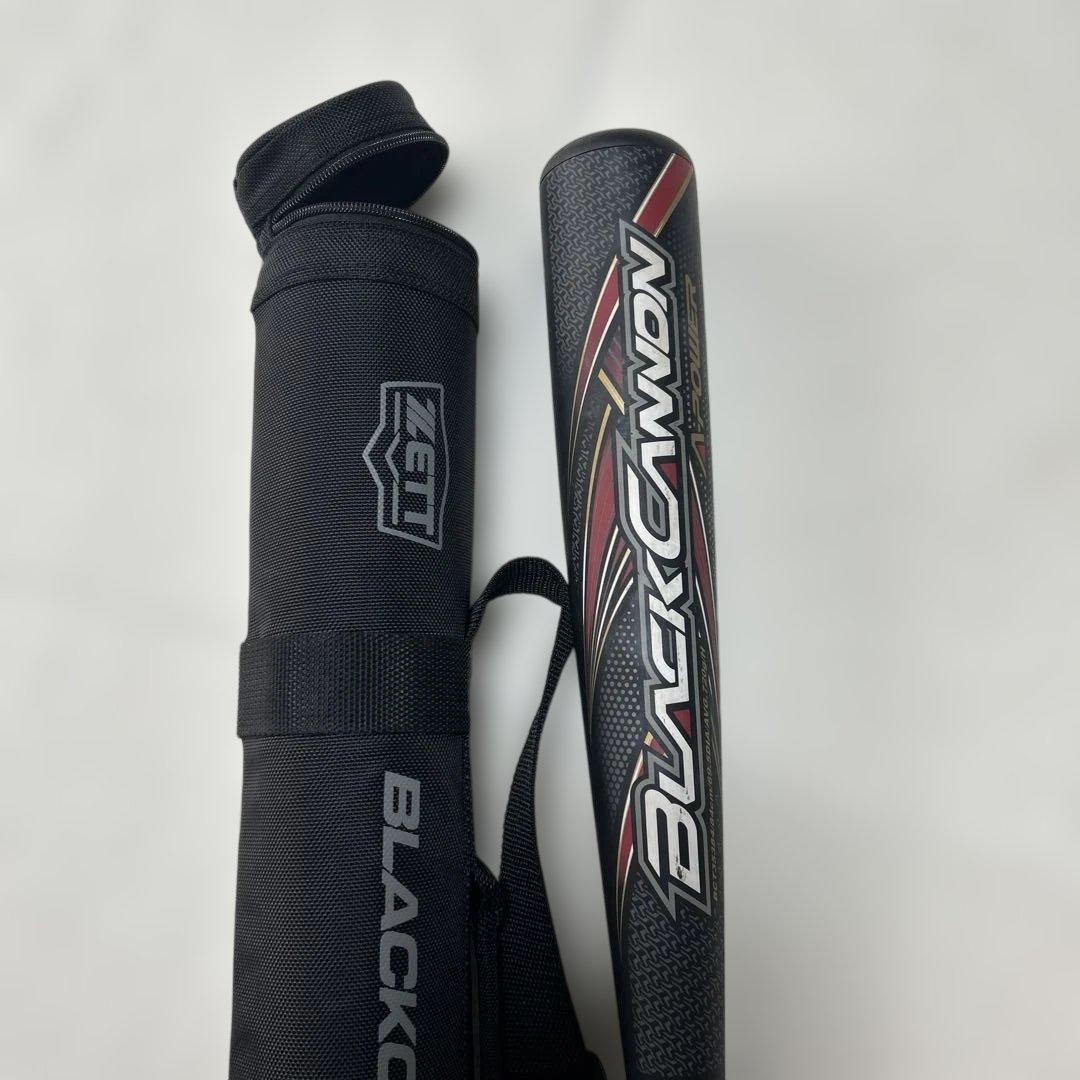 BLACK CANNON 軟式バット バットケース付き