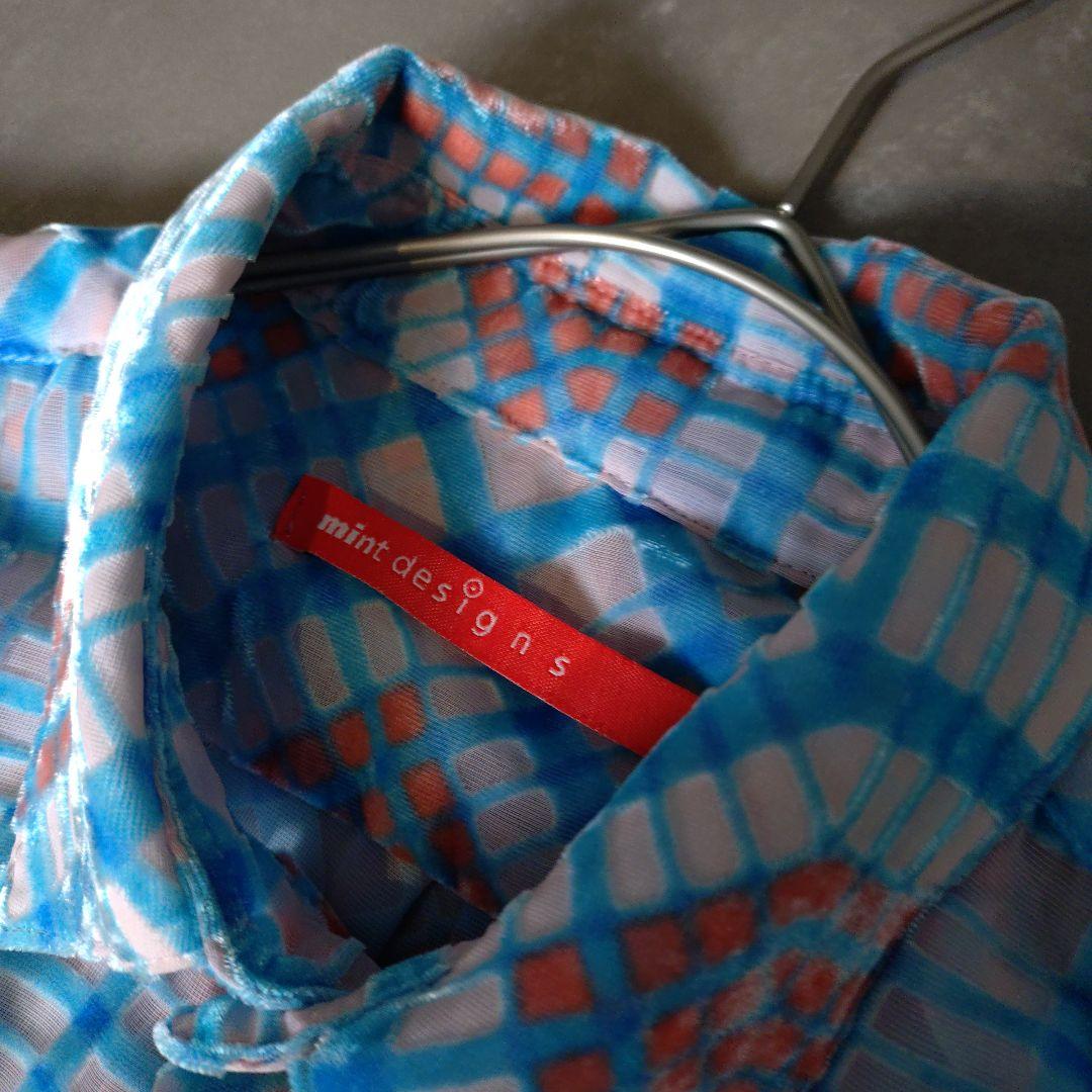 mintdesigns ミントデザインズ　シャツワンピース