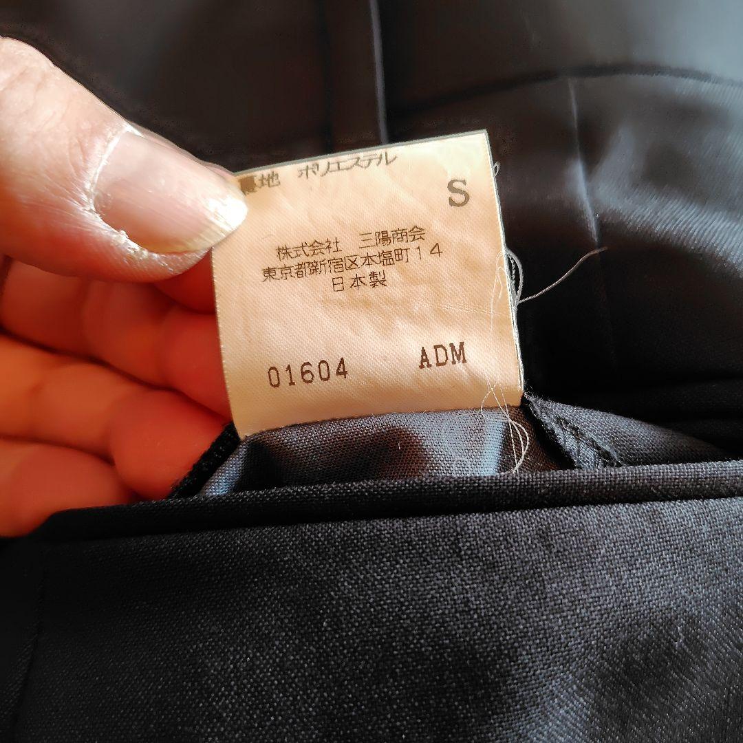 バーバリー　黒 シングルジャケット スラックス セット