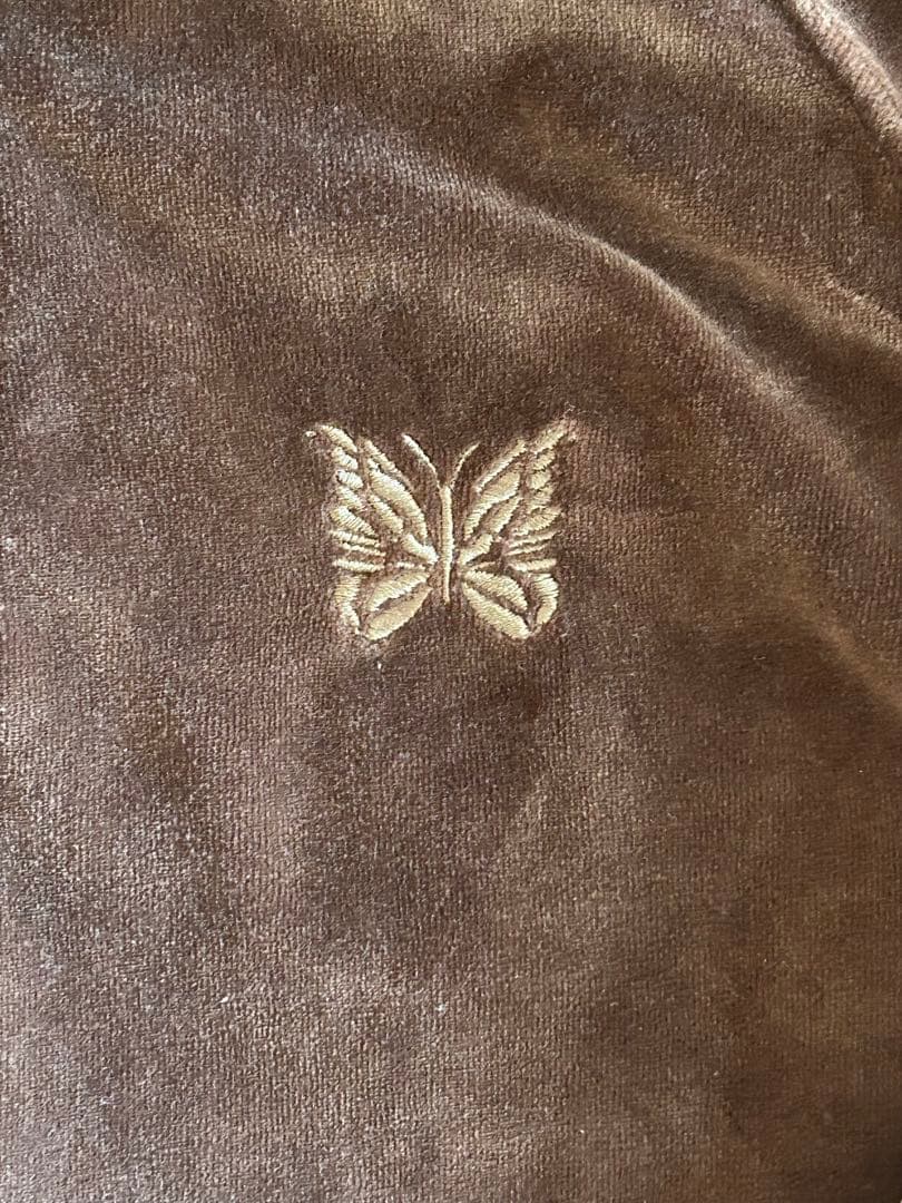 Needles トラックジャケット ブラウン ベロア 22aw Mサイズ