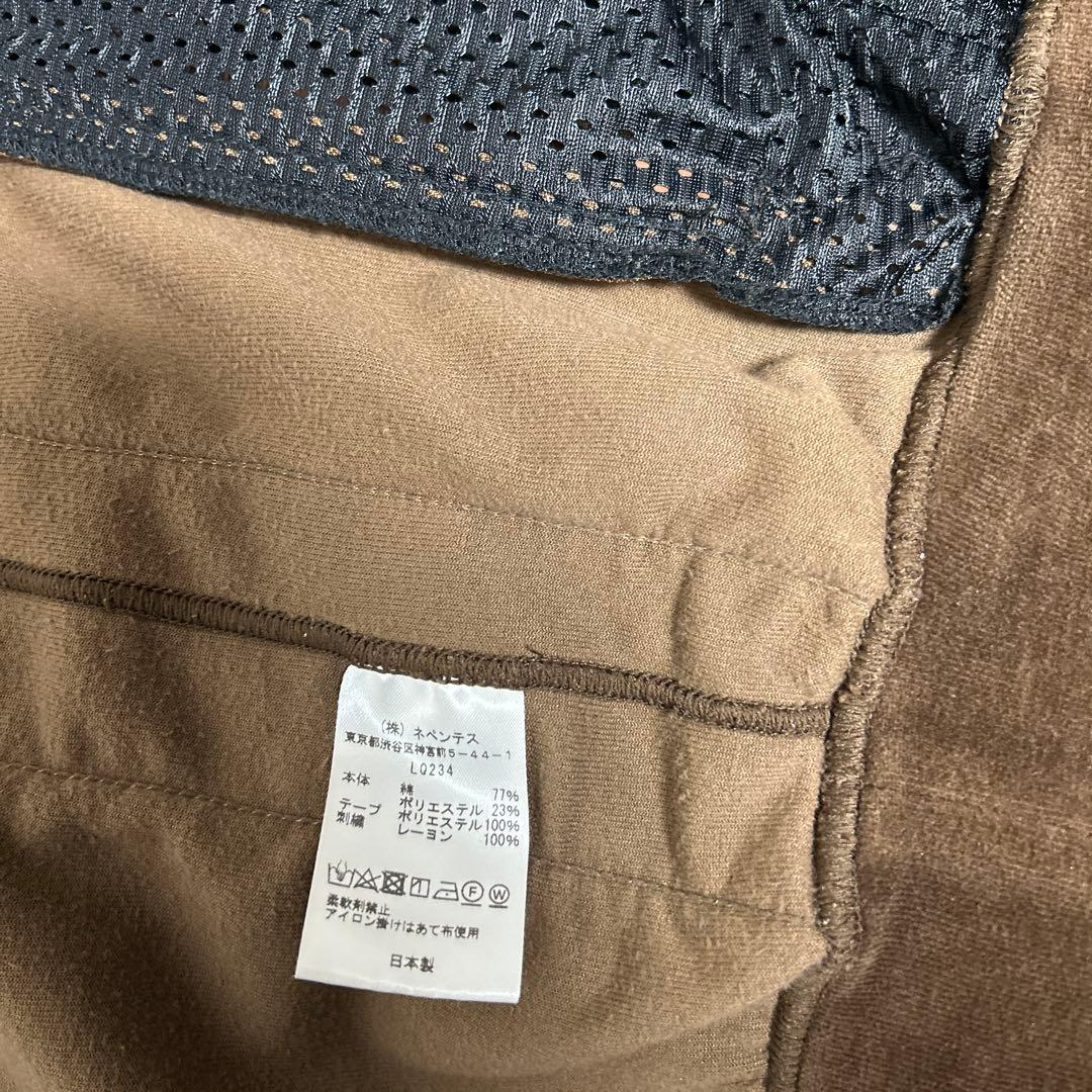 Needles トラックジャケット ブラウン ベロア 22aw Mサイズ