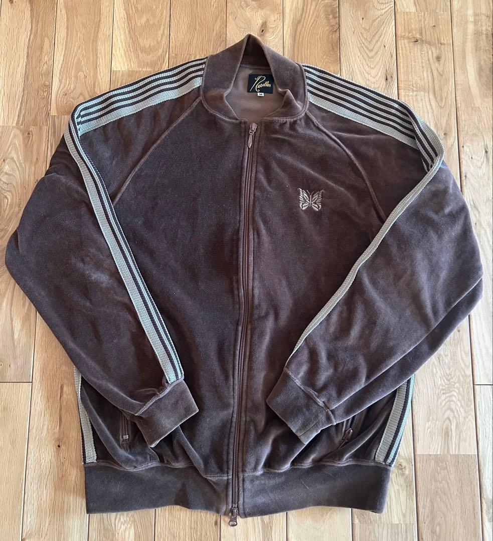 Needles トラックジャケット ブラウン ベロア 22aw Mサイズ