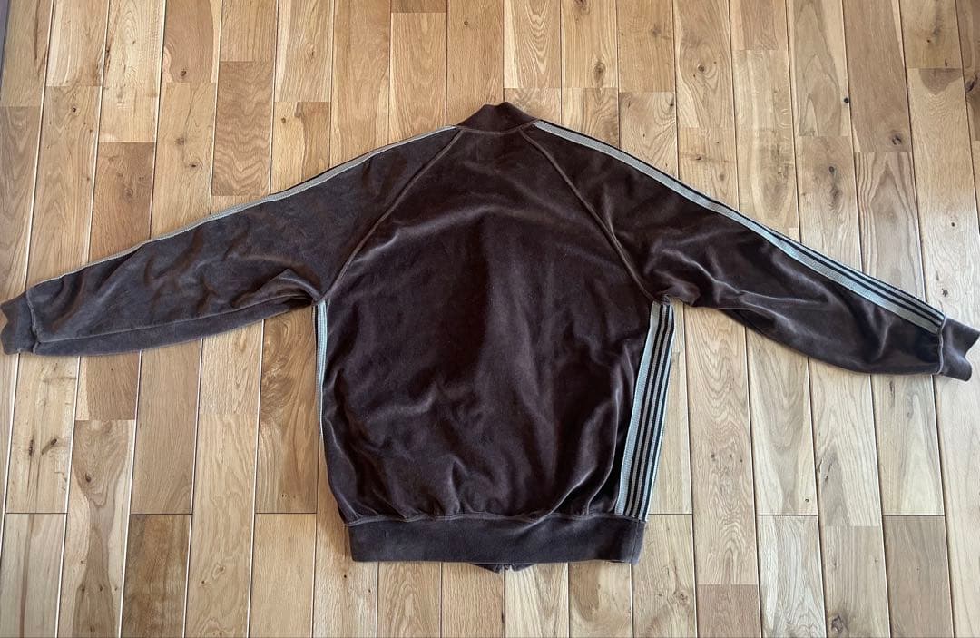 Needles トラックジャケット ブラウン ベロア 22aw Mサイズ