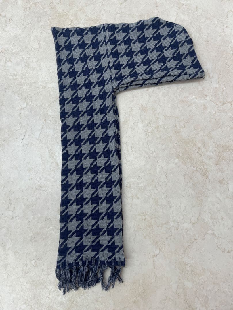 小物 BOTT HOUNDSTOOTH HOODED SCARF