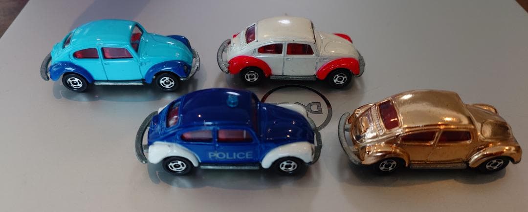 【日本製 トミカ】フォルクスワーゲン4台（No.F20）