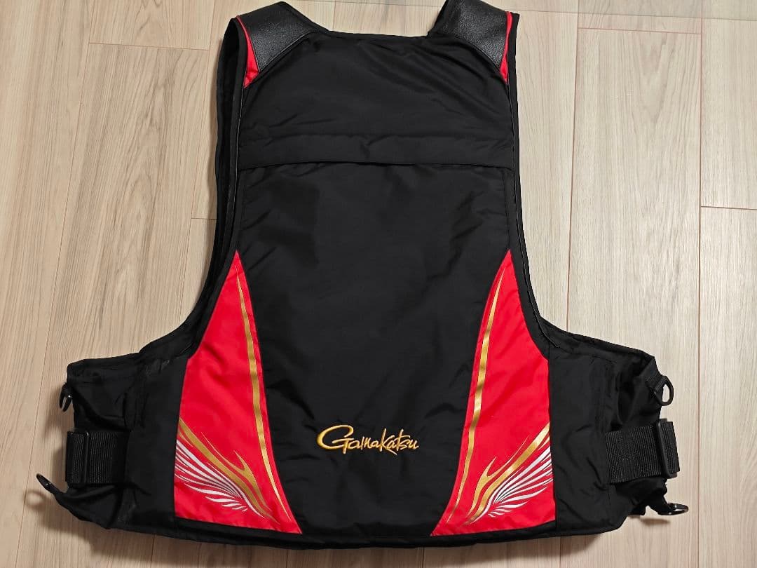 がまかつ アルテマシールドプロ ベスト 3Lサイズ(レッド)