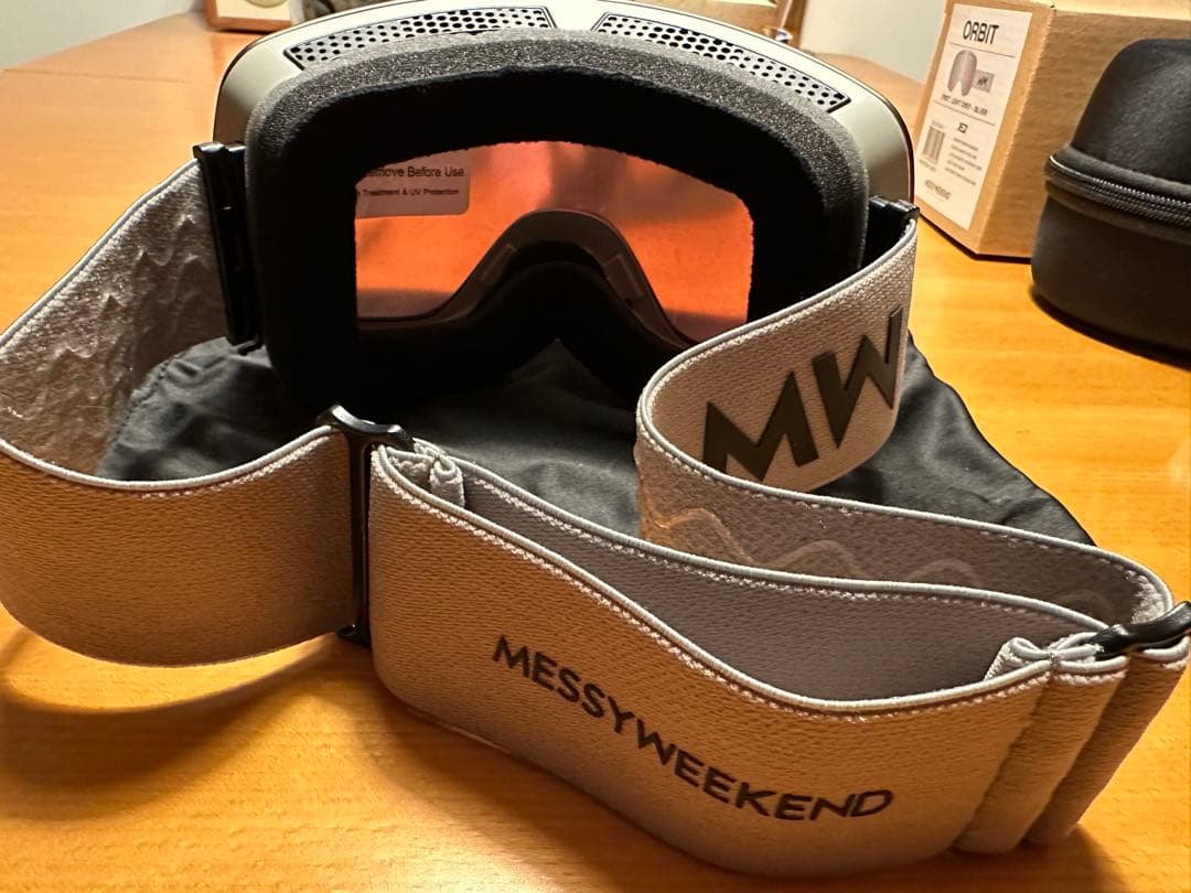 MESSYWEEKEND / ORBIT - ASIAN FIT スノーゴーグル