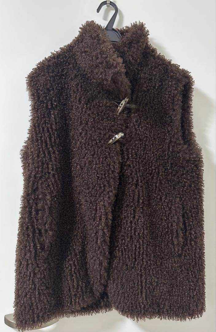 限定値下げ ETRE TOKYO SANTE クリンプフェイクファーベスト 新品