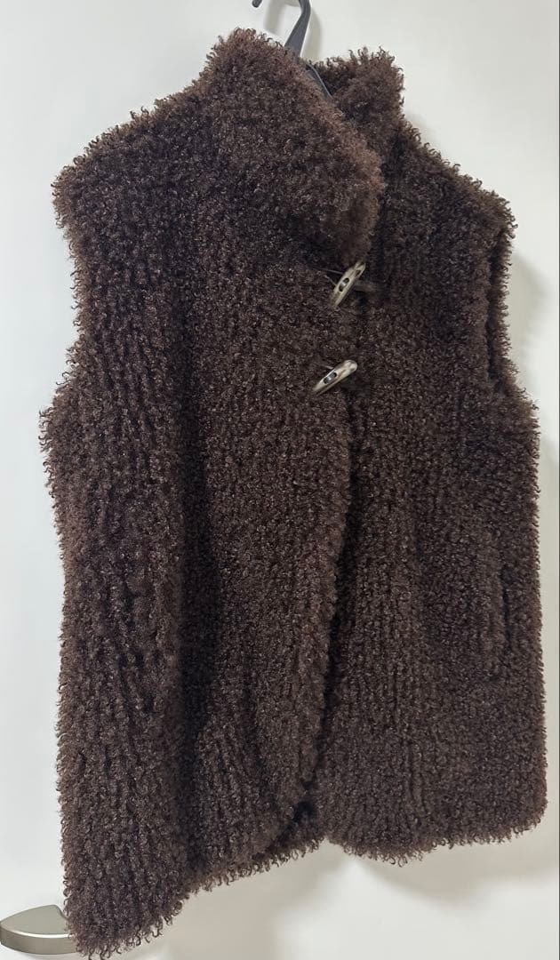 限定値下げ ETRE TOKYO SANTE クリンプフェイクファーベスト 新品