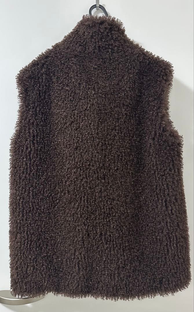 限定値下げ ETRE TOKYO SANTE クリンプフェイクファーベスト 新品