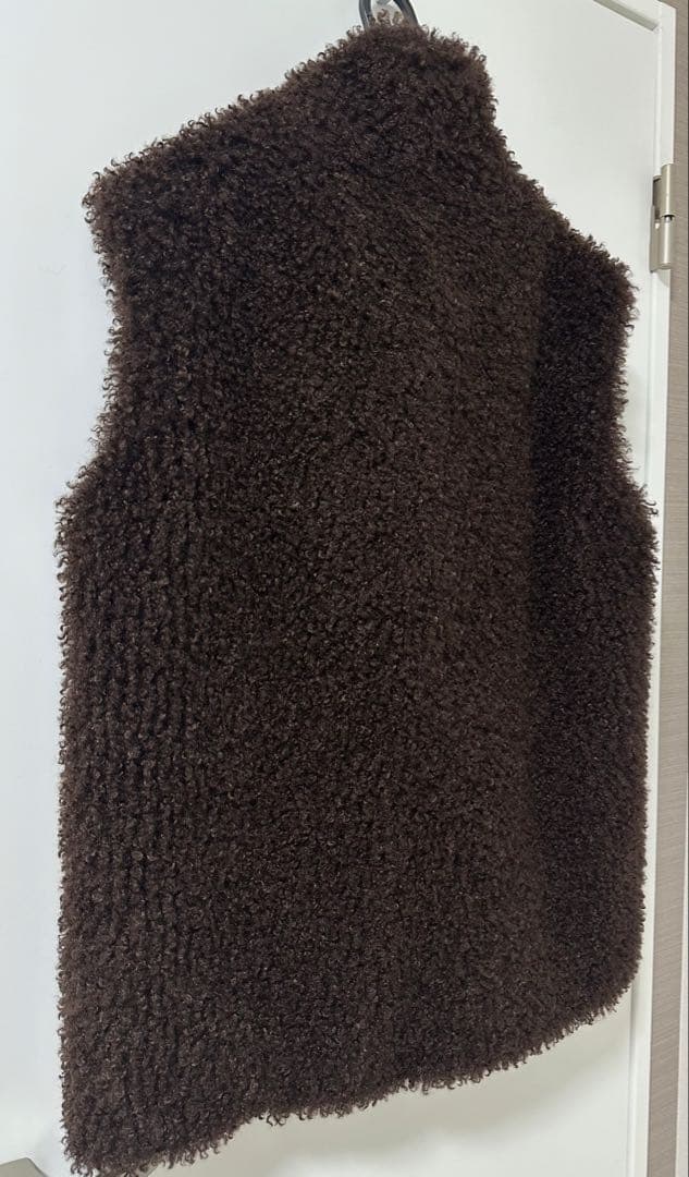 限定値下げ ETRE TOKYO SANTE クリンプフェイクファーベスト 新品