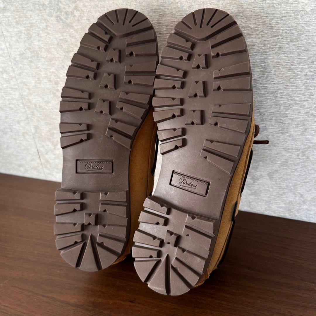 【美品】パラブーツ ユナイテッドアローズ 別注 MALO デッキシューズ