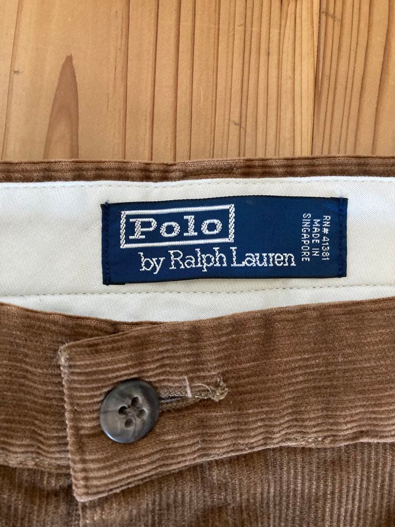 Ralph Lauren ラルフ 32 コーデュロイパンツ ブラウン 古着