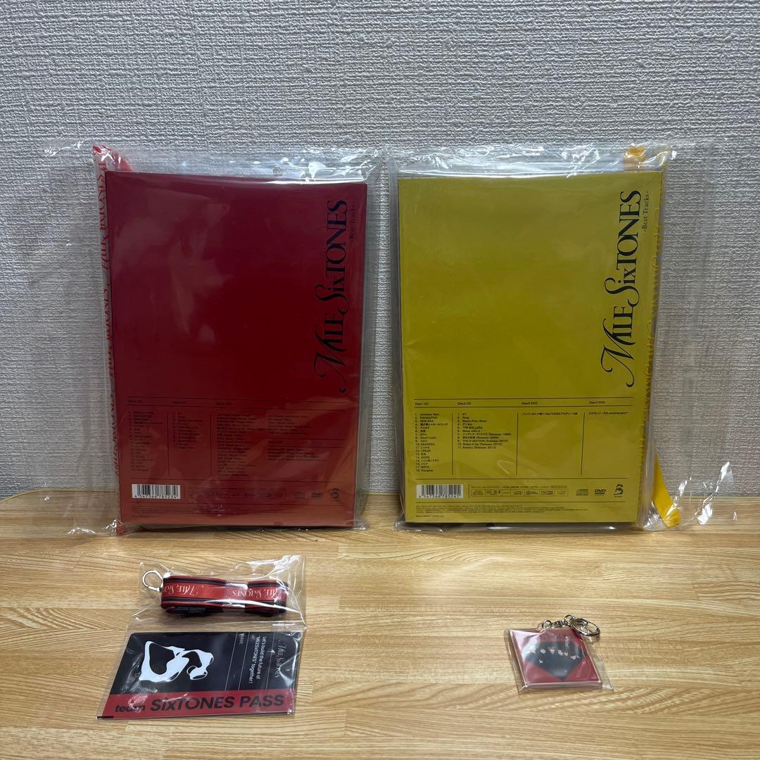 SixTONES MileSixTONES 初回盤A&初回盤Bセット(DVD版)