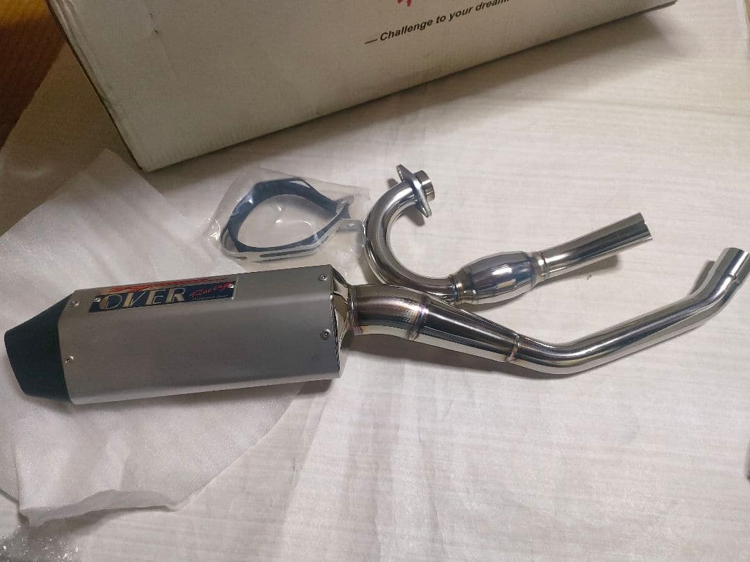 KLX150 フルエキゾーストマフラー オーバーレーシング