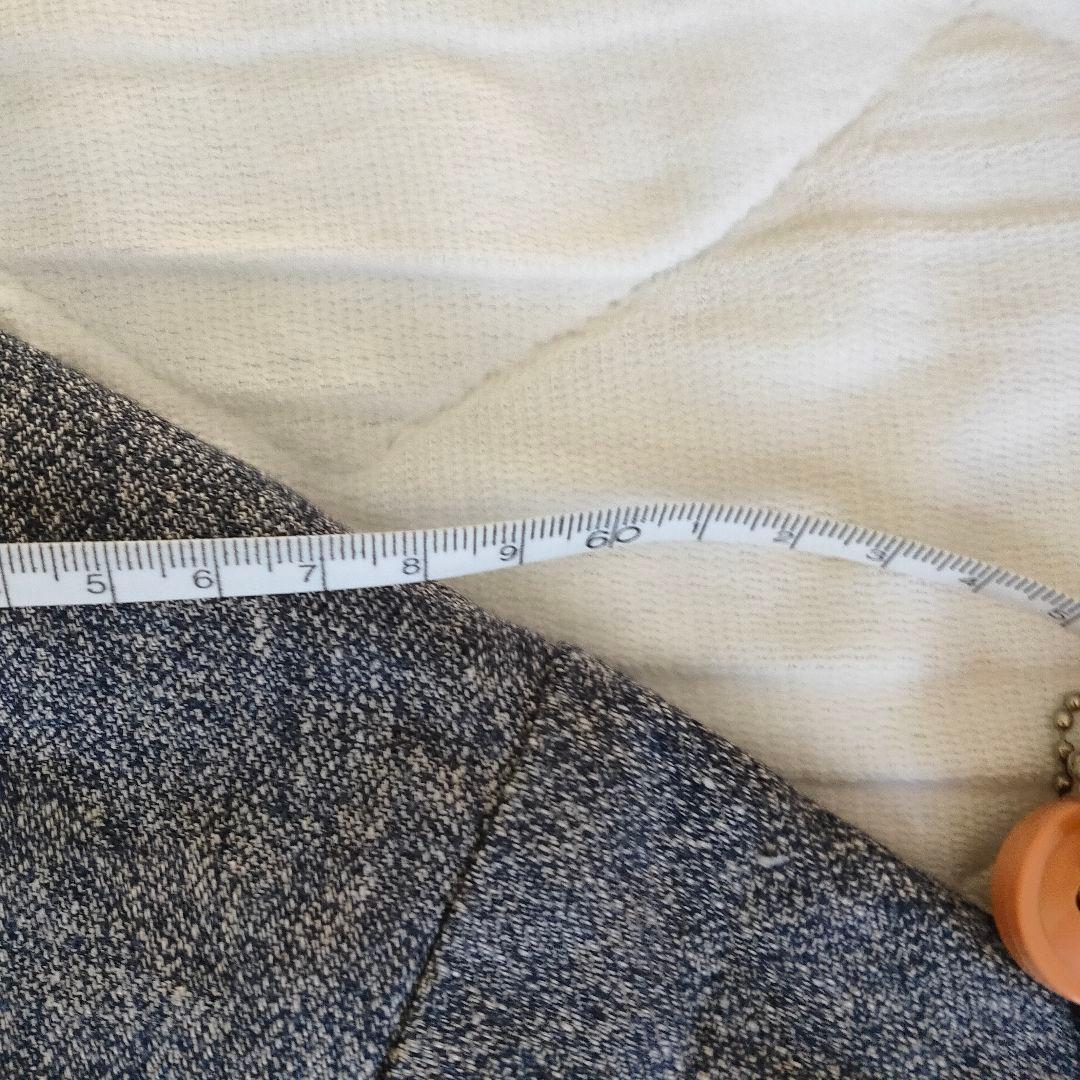 amachi. グレー 五分袖 七分袖 チュニック リネン プルオーバー