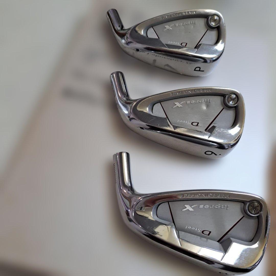 美品YAMAHAインプレスX Dステ－ル　マレージングFACEヘッド５番～P