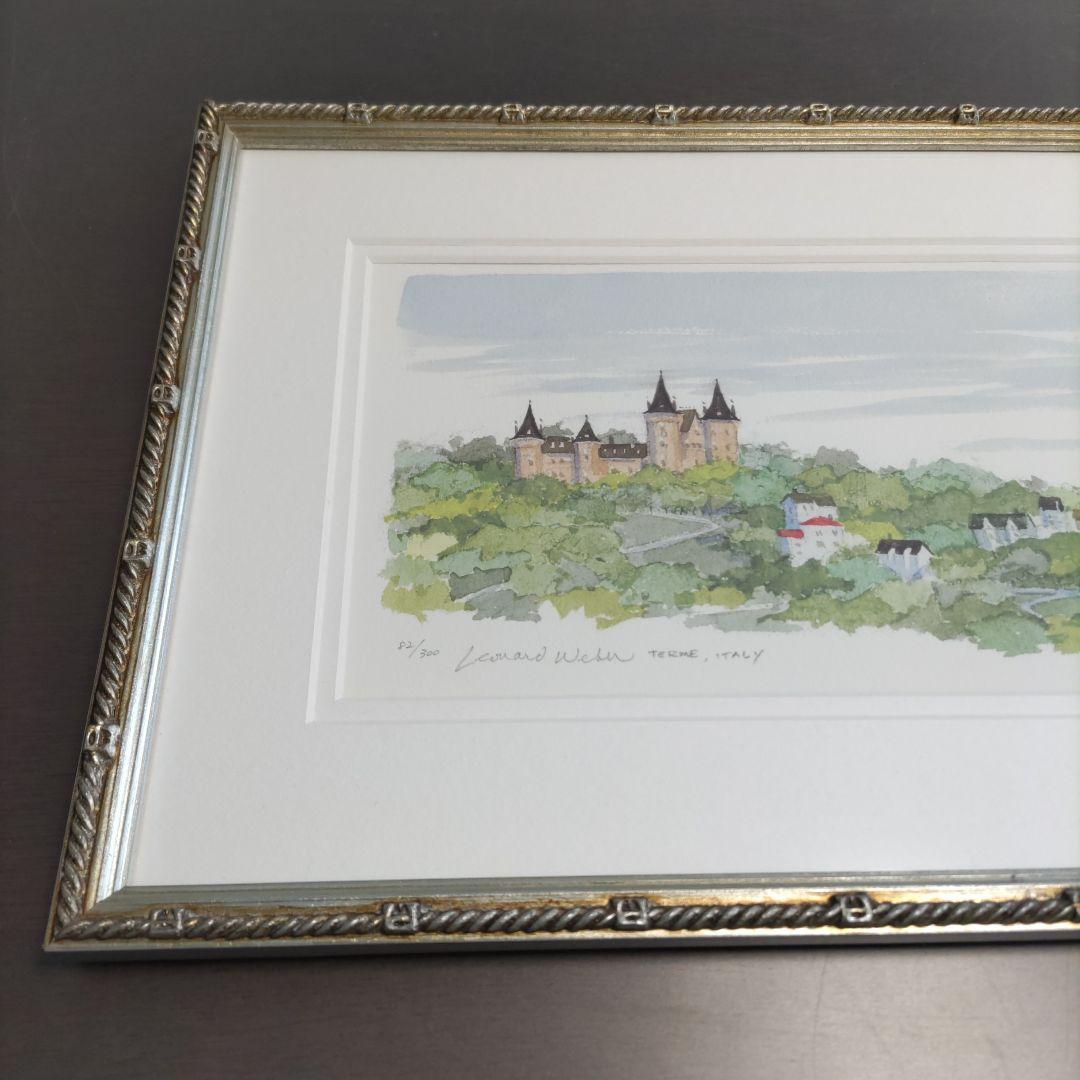 レオナルド ウェーバー ジクレー 額装 ☆直筆サイン・エディション有り☆限定版画