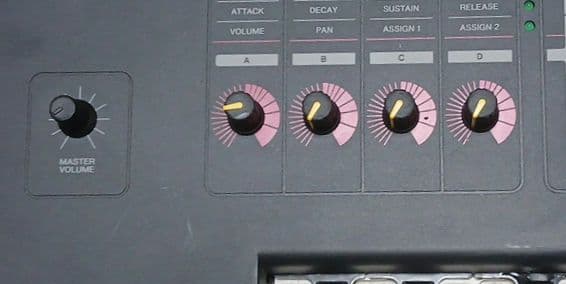 値下げ！　動作確認　YAMAHA mx49 シンセサイザー　アダプター付き