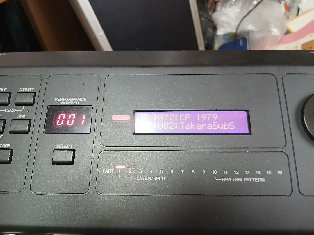 値下げ！　動作確認　YAMAHA mx49 シンセサイザー　アダプター付き