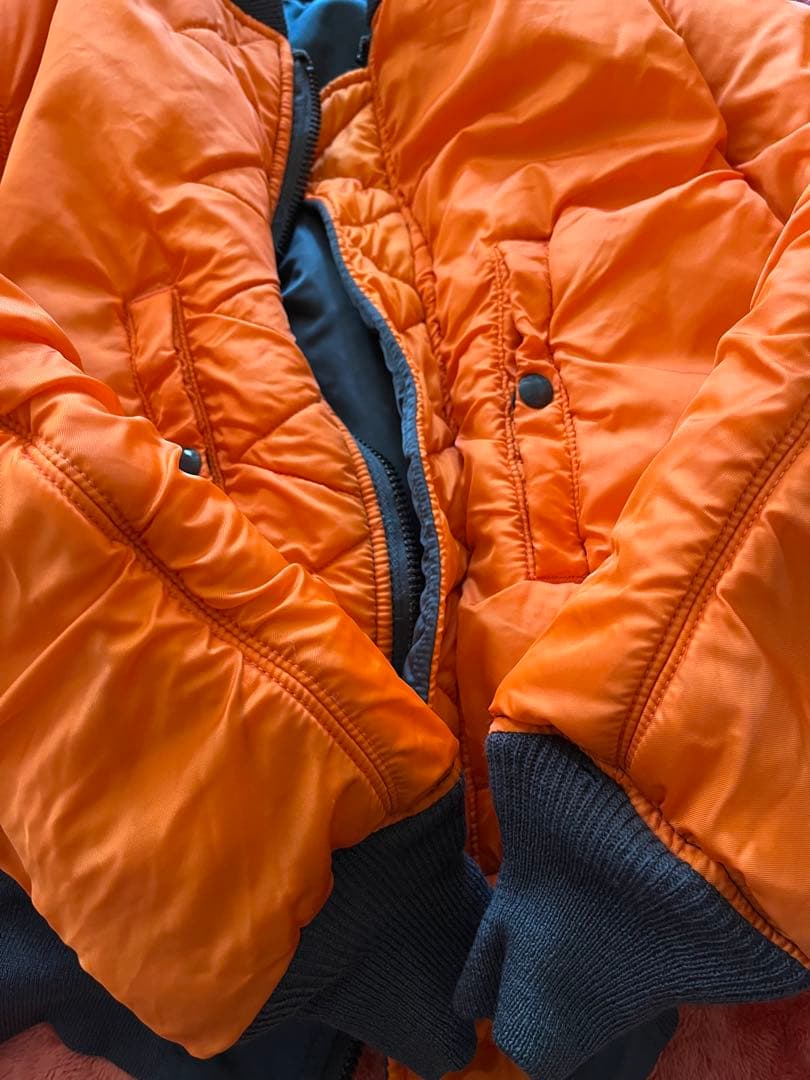 ALPHA INDUSTRIES MA-1 USA製 1969 scovill