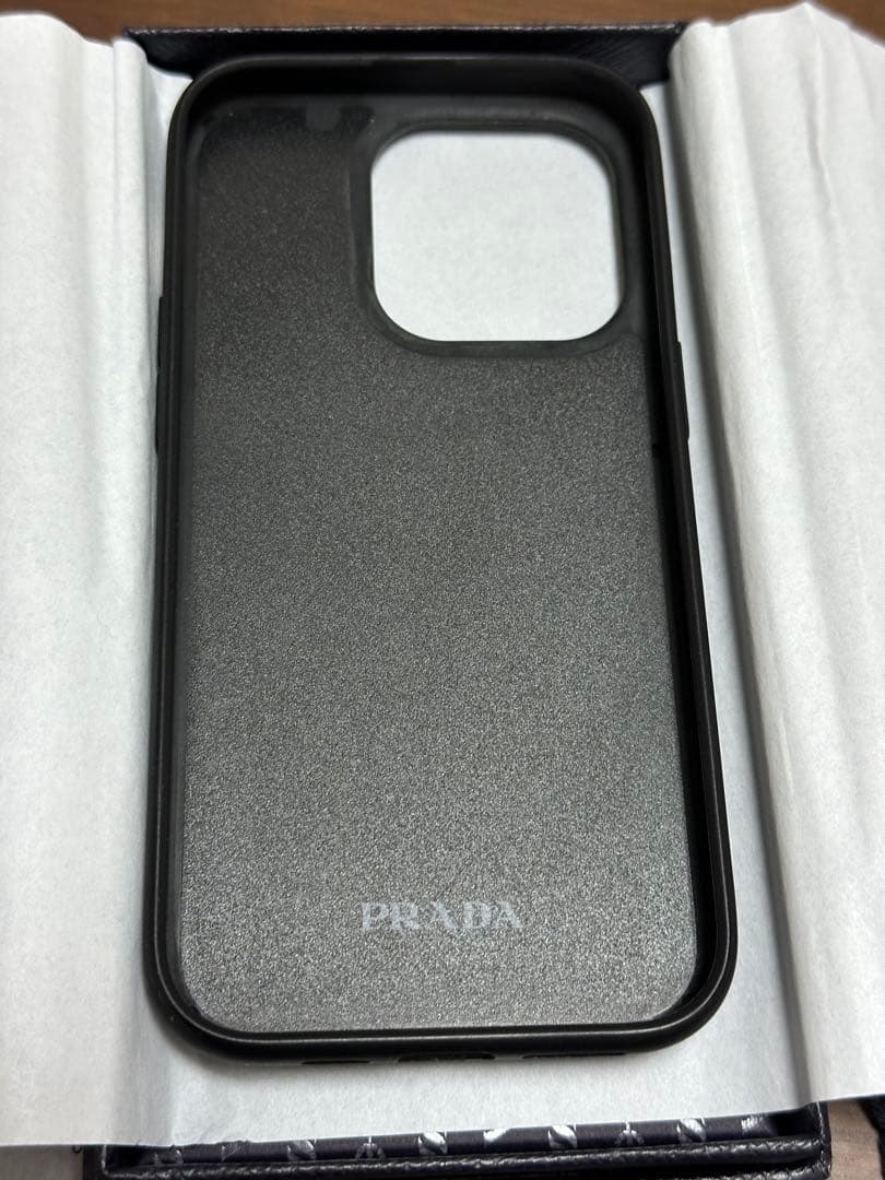 PRADA iPhone14pro用ケース ブラック