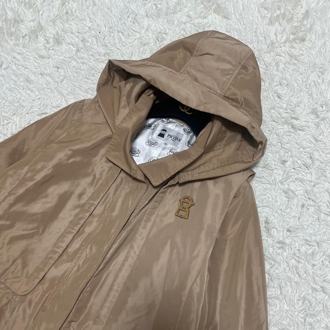 美品✨PICONE ピッコーネ　ナイロンコート　トレンチ　3way 中綿ベスト付