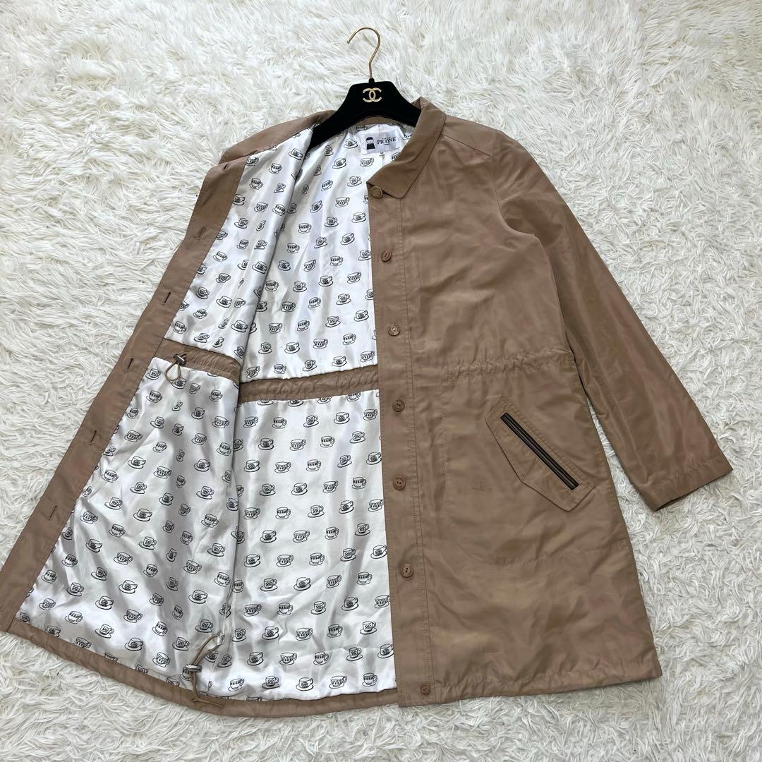 美品✨PICONE ピッコーネ　ナイロンコート　トレンチ　3way 中綿ベスト付