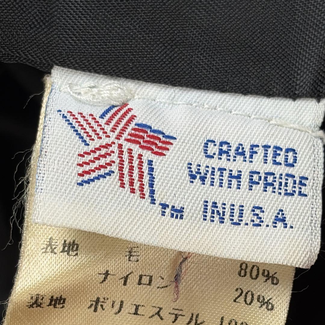 Schott ショット　714US ブラック ピーコート