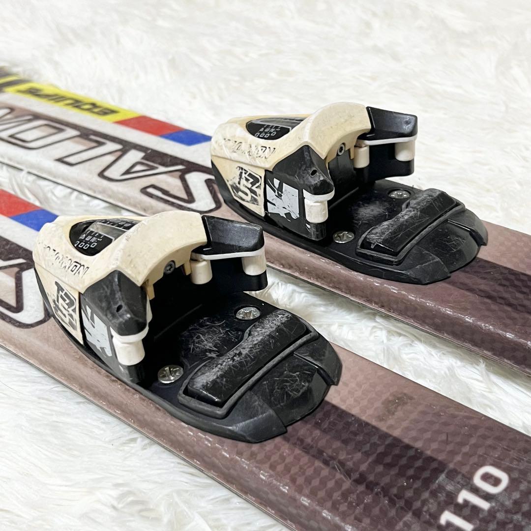 ジュニアスキー　ブーツ　セット EQUIPE 10R 110 SALOMON