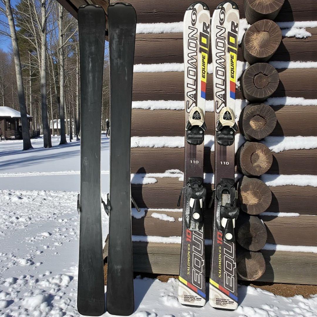 ジュニアスキー　ブーツ　セット EQUIPE 10R 110 SALOMON