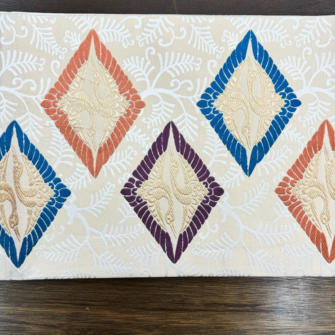 きものヱビス ■ 人間国宝 喜多川平郎 作 なごや帯 有職織物 唐織