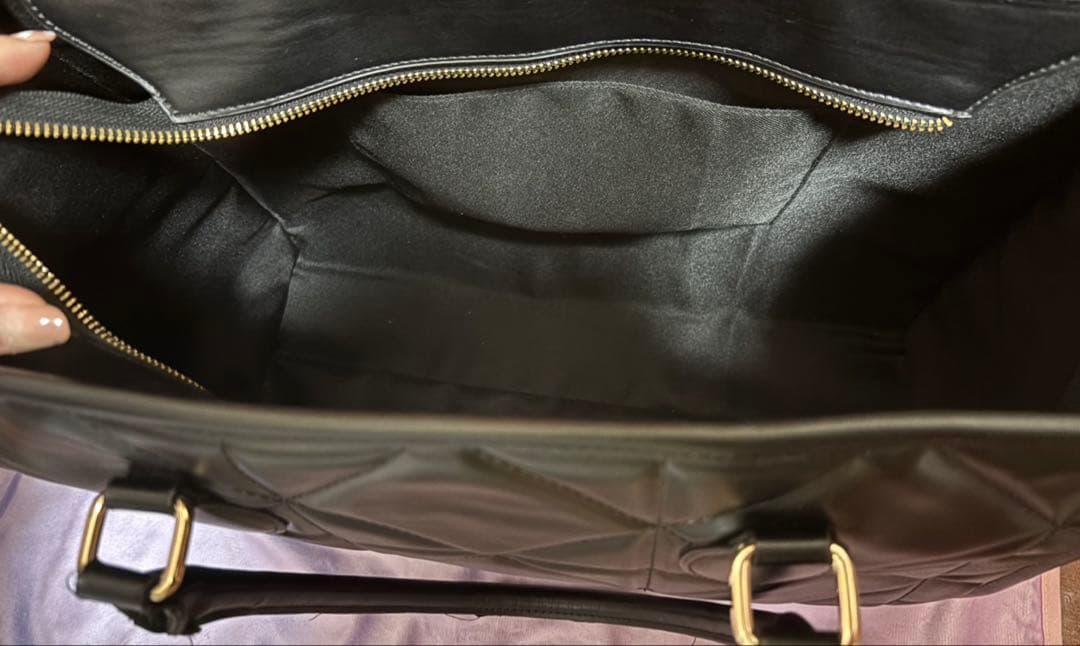 Rosé Muse quilting tote L