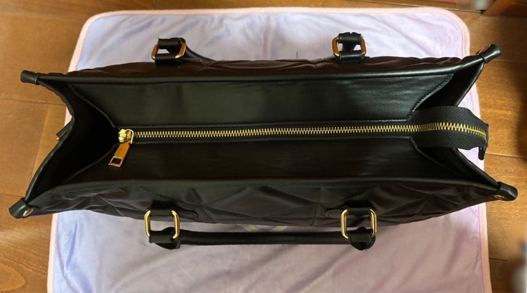 Rosé Muse quilting tote L