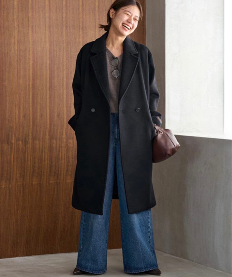 未使用級✨ジャーナルスタンダード　24　スーパーファインビーバーチェスターコート