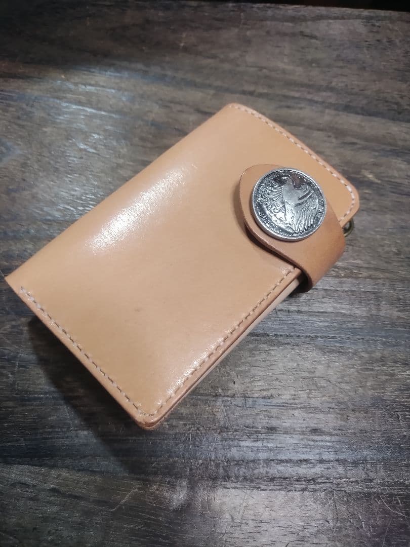 小物 Middle Leather Wallet