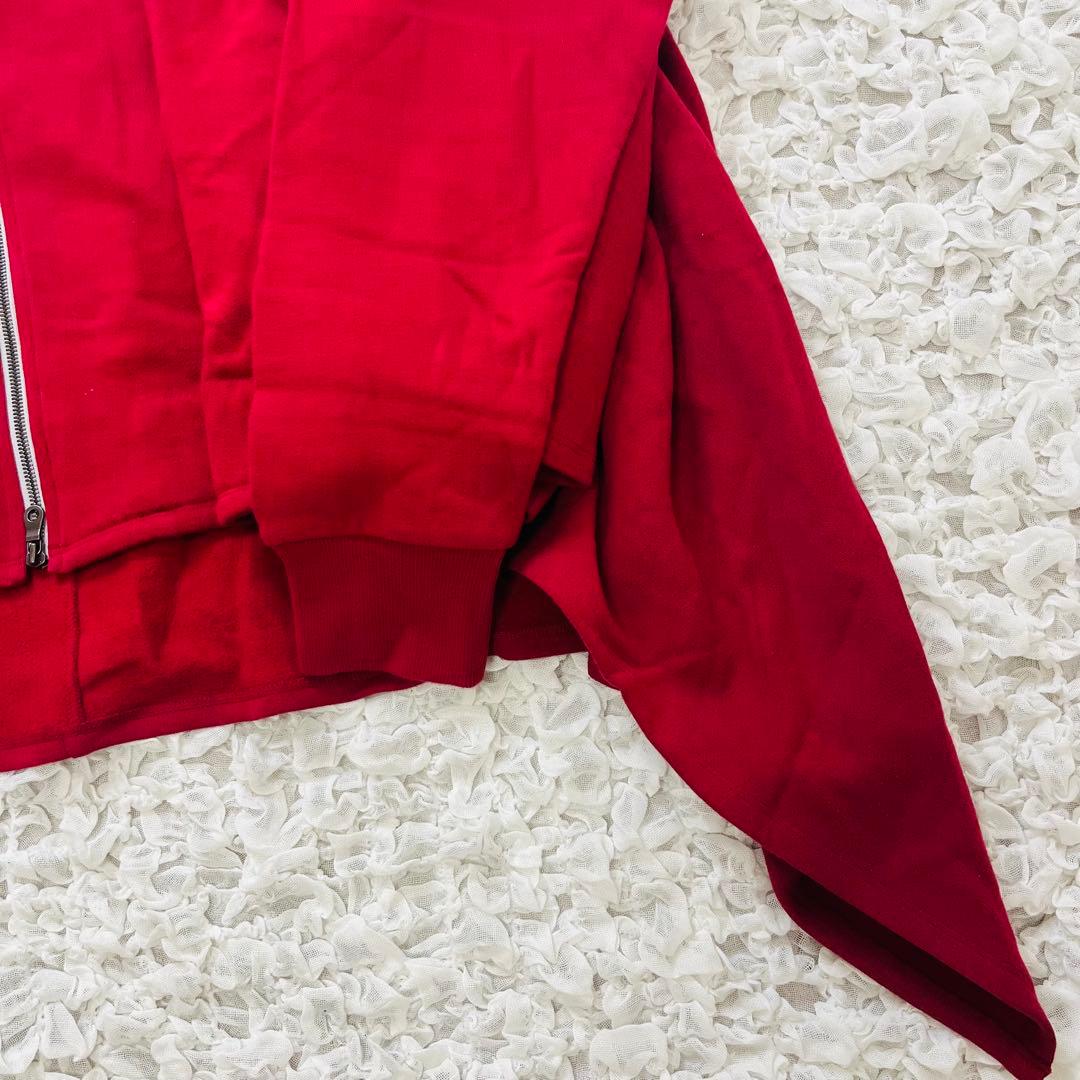 なびくパーカー赤レッド ha | za | ma ハザマhazama松井 諒祐