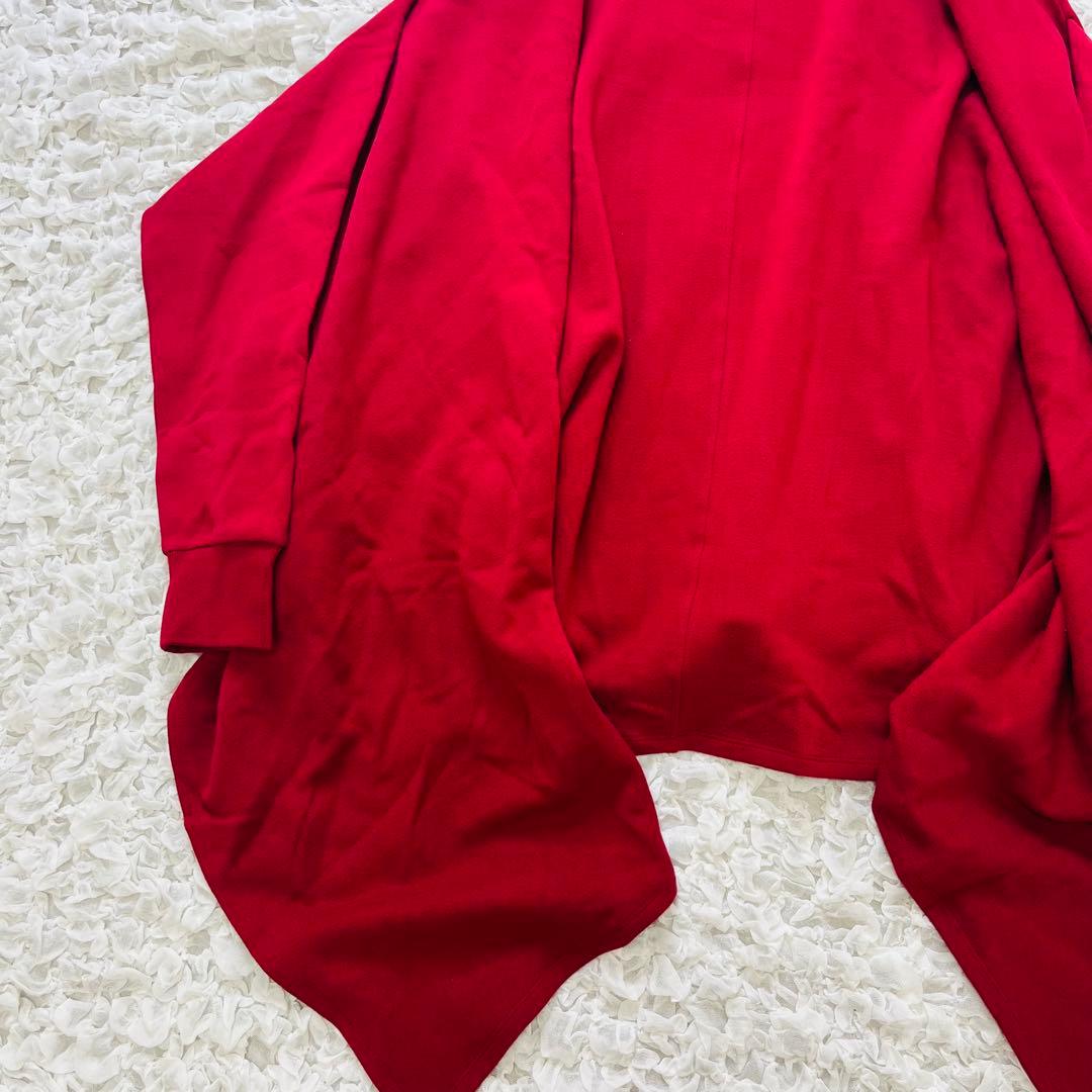 なびくパーカー赤レッド ha | za | ma ハザマhazama松井 諒祐