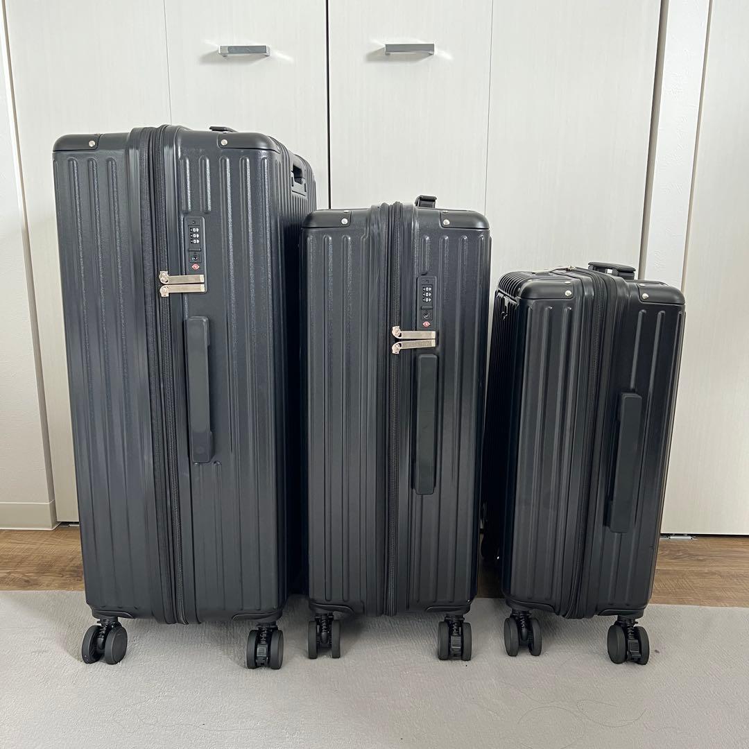 kevala　3個セット SML　スーツケース スクエア ラージ キャリーバッグ