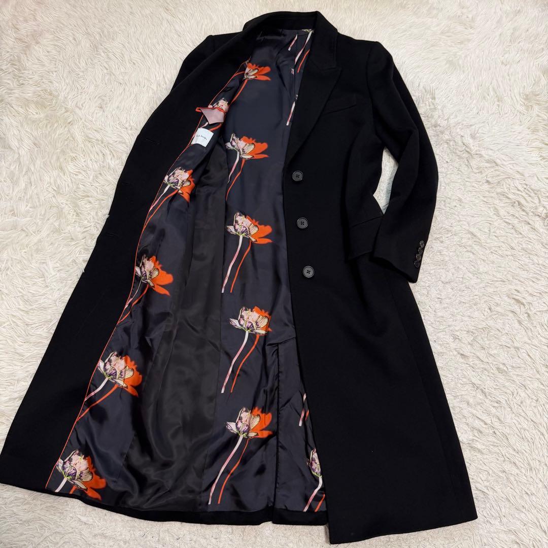 22AW未使用級 カシミヤ100% Lサイズ相当 ポールスミス　チェスターコート