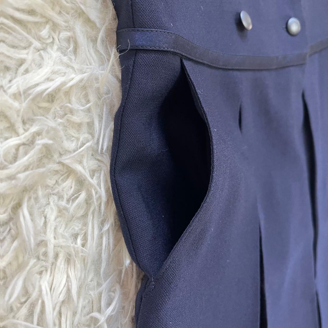 極美品✨ファミリア 115アンサンブルスーツ3点　受験通塾近年購入ネイビー120