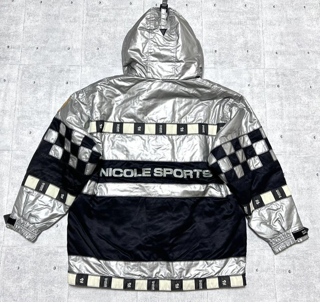 90s ニコル NICOLE スポーツ スキーウェア 中綿 ウルトラエアパック