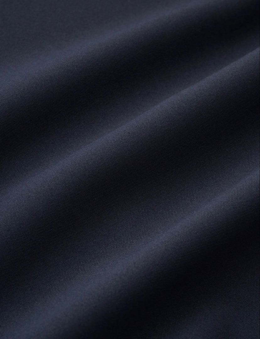 SOÉJU ネイビー ソフトオックスシャツワンピース M