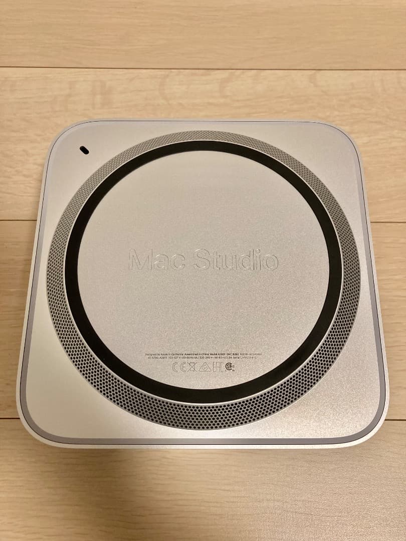 ス*コ様 Mac Studio 2023 M2 Ultra 192GBメモリ 8