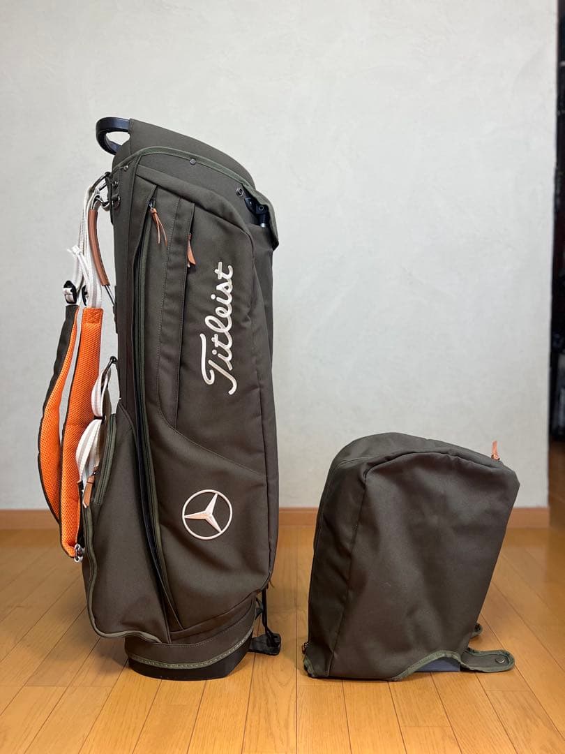 美品　タイトリスト×メルセデス　キャディバッグ