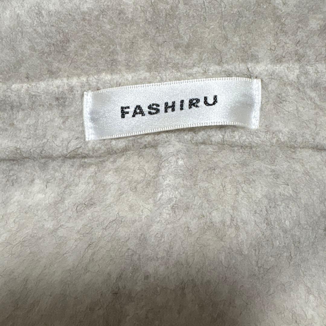 FASHIRU wool double face middle coatファシル