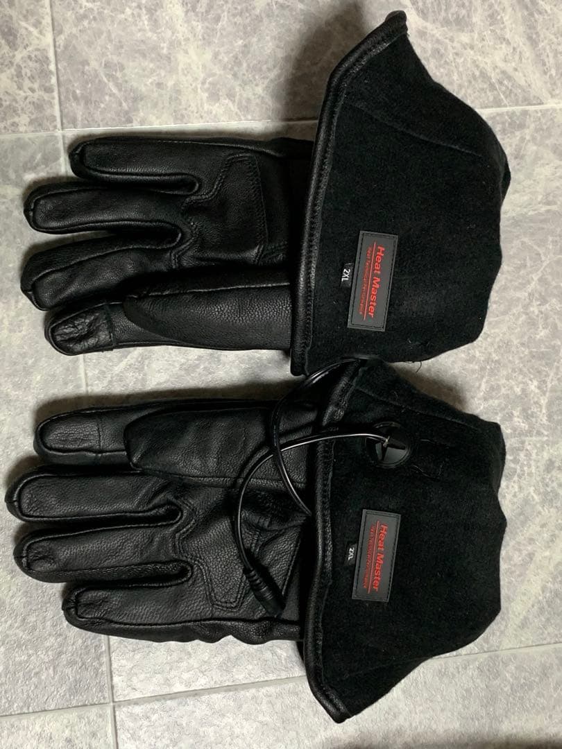 Heat Master 12VヒートレザーグローブTYPE-1 2XLsize